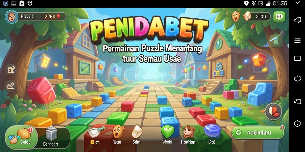 Screenshot gameplay PENIDABET menampilkan tantangan Puzzle yang seru.