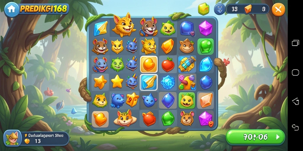Gameplay menarik PREDIKSI168 dengan kombinasi permata