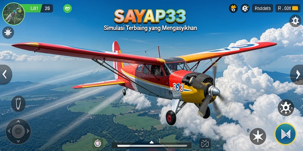 Tampilan gameplay SAYAP33 yang menakjubkan dan realistis.