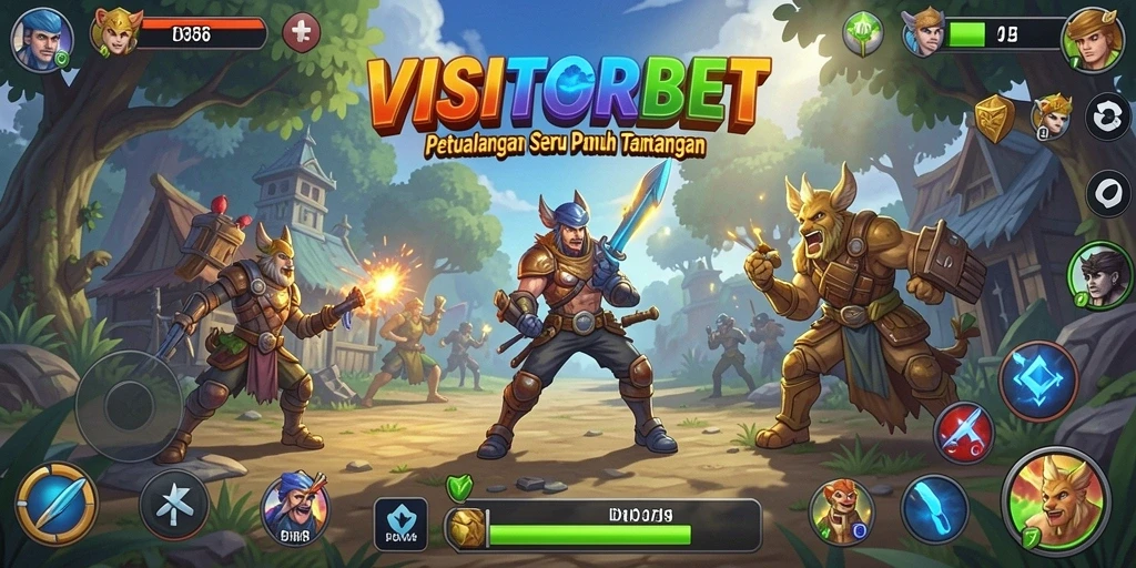 Gameplay seru dan mendebarkan di dunia petualangan VISITORBET.